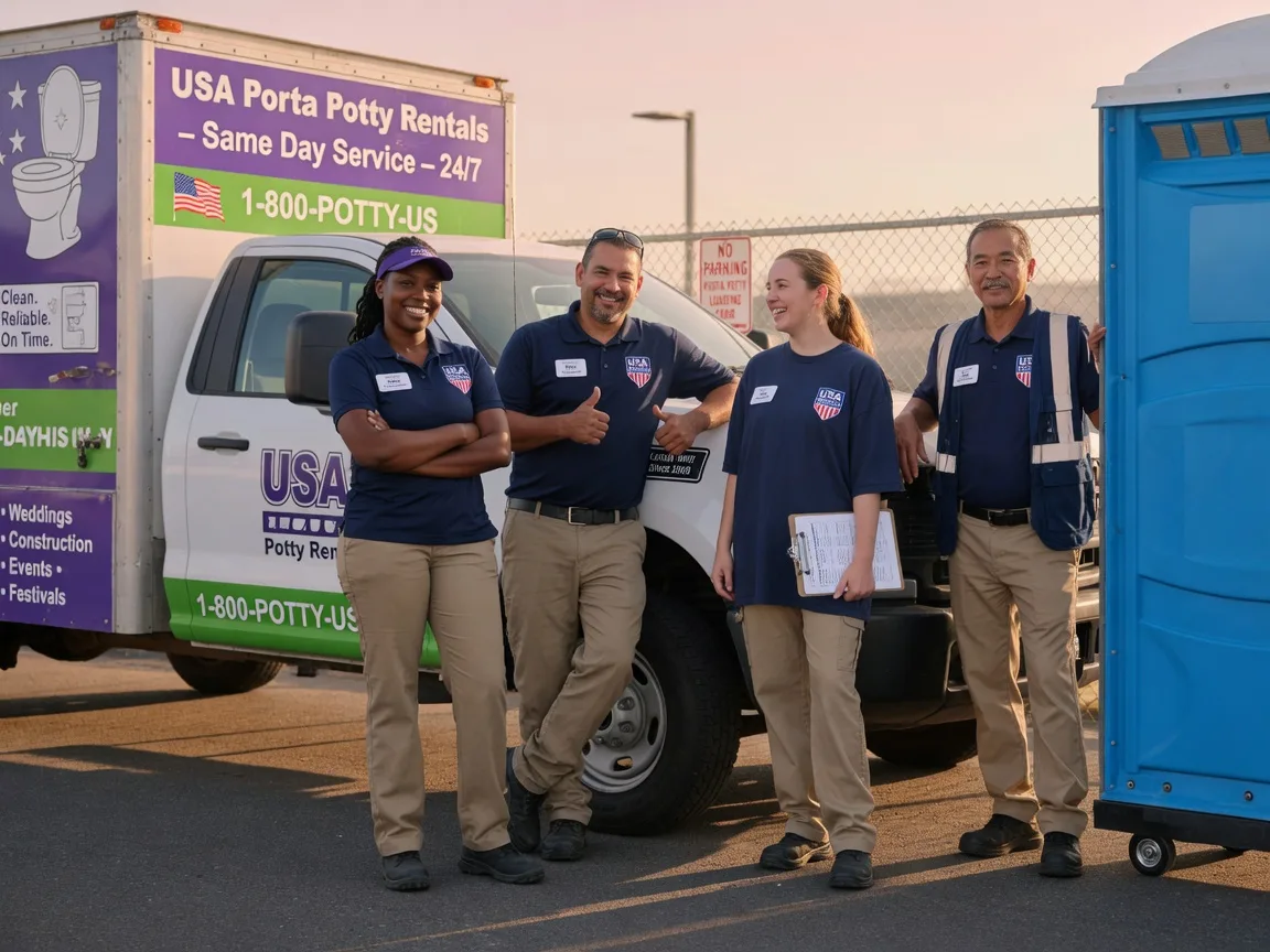Porta Potty Rental company in Fairless Hills, PA